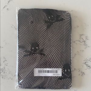 Black Mesh Skull Fashion Tights